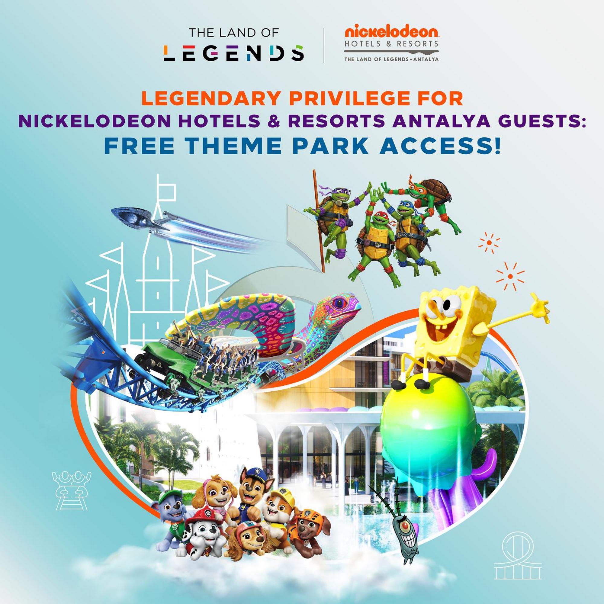 The Land Of Legends Nickelodeon Hotel Antalya Belek Buitenkant foto
