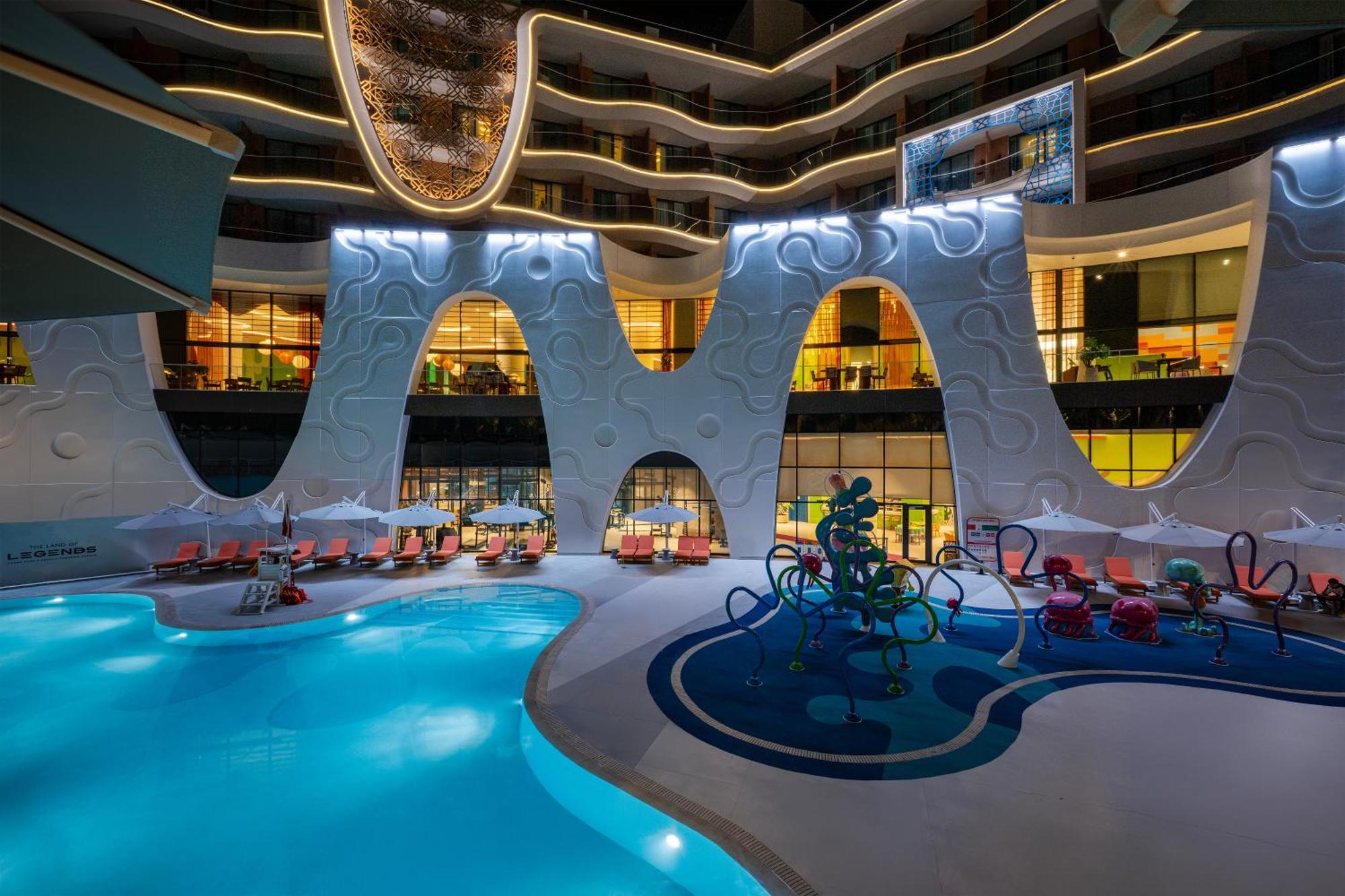 The Land Of Legends Nickelodeon Hotel Antalya Belek Buitenkant foto